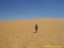 Zoli in the sand desert
