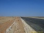 Desert road between Cairo and Bahariya