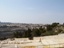 Panorama from the Jewish graves at the Mount of Olives